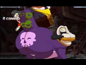 M U G E N ♨️ Fart Battle : Pastilla Skunk (Playman) And Aroma Skunk (Cpu) Vs Momoka And Colon (Cpu)