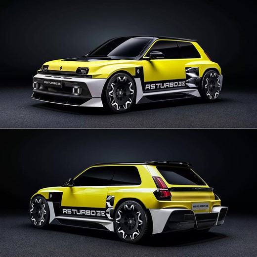 Renault 5 Turbo 3E Set for Production, Packs Dual Electric Motors Making Over 500HP