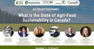 The state of agri-food sustainability in Canada — A webinar replay