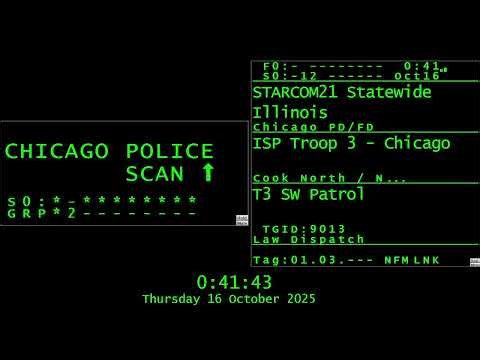 #ChicagoScanner