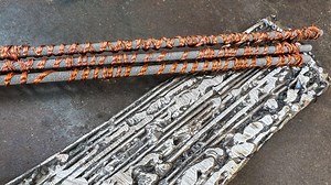 That's an amazing way to make a knife. Our master welder literally - welded a knife! He got a very sharp shuriken knife for real ninjas 🔥 #knife #welding #forging | Knives Project