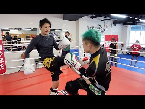 喧嘩自慢とスパーリングしてみた