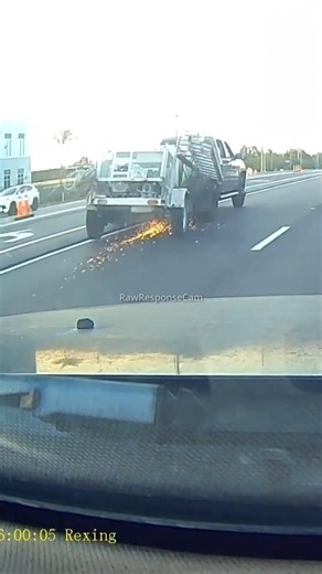 Trailer Fail Almost Caused A Crash