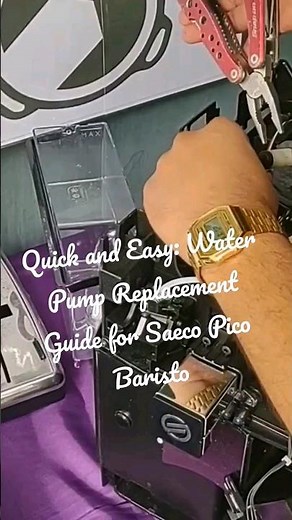 Quick and Easy: Water Pump Replacement Guide for Saeco Pico Baristo #diy #espresso #repair