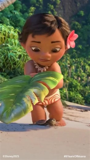 Nine years of Moana showing us what courage looks like!✨🌊 #9YearsOfMoana #moana #maui #disney #disneyindia | Disney India