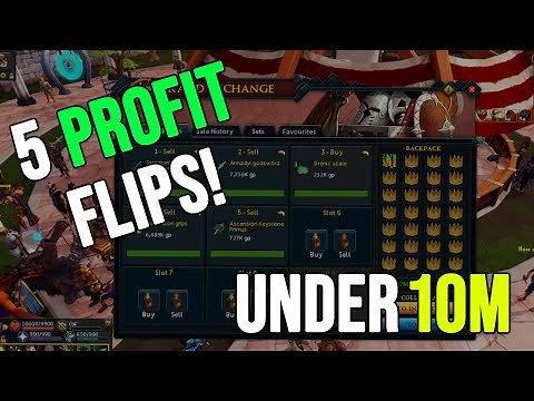 5 Amazing Profit Items To Flip With Under 10m Wealth | RS3
