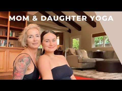 MOM AND DAUGHTER YOGA :) Hot Yoga Sequence - Hatha Yoga - 45 minutes!
