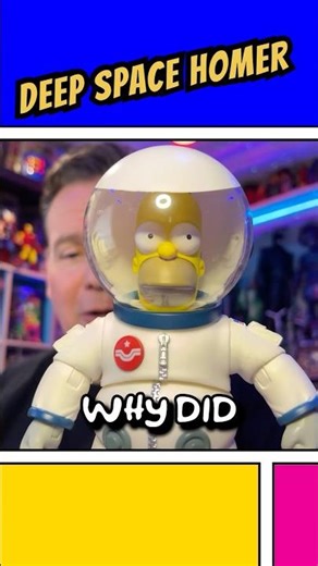 What made Matt Groening concerned about Simpsons Homer in space?
