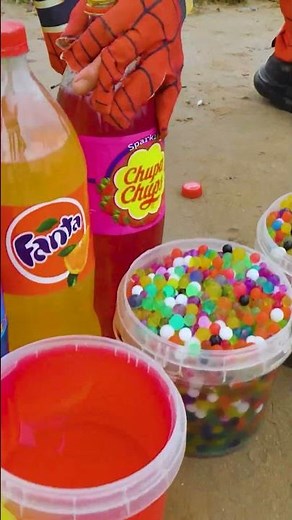 Big Toothpaste Eruption from Unicorn Hole with Giant Coca Cola, Fanta, Mtn Dew, Pepsi vs Mentos