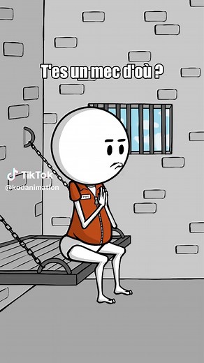 Mon Premier Jour en Prison : Une Animation Humoristique