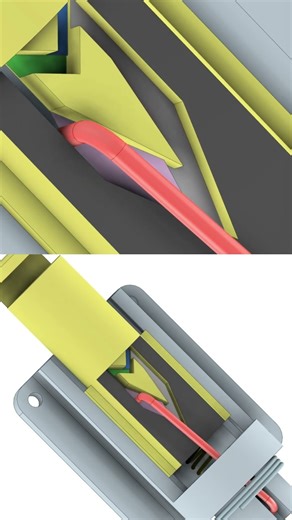 button#mechanism #machine #3dprinted#simulation #solidworks