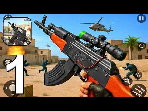 Anti Terrorism Mission : CS - Anti Terrorist Shooter Game Android Gameplay - Part 1