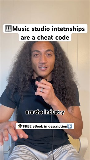 🎹Music studio internships are a cheat code