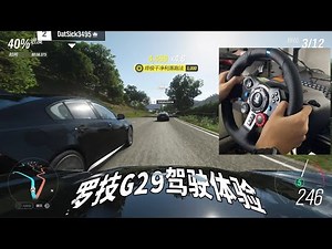 地平线4搭配罗技G29是种什么样的体验