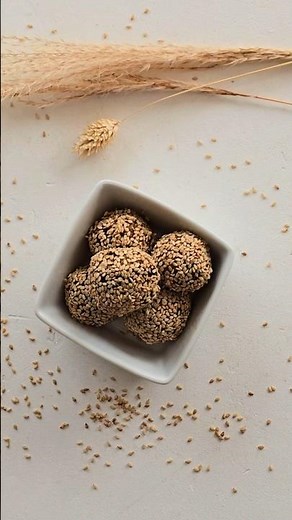 Energy Balls Avoine Sésame sans cuisson