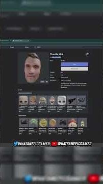 They Making Robux Off of Charlie Kirk Death #roblox #charliekirk #breakingnews #fyp