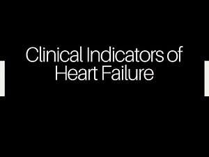 IPDRG Training-Clinical Indicators of Heart Failure