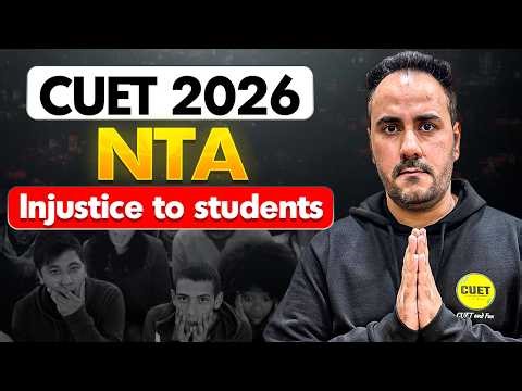 CUET 2026 | Appeal to NTA 🙏| Students’ Voice | Ushank Sir
