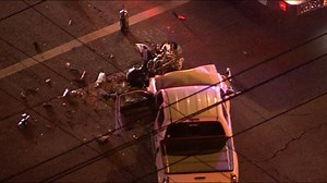 Motorcycle riders in serious condition after crash with truck in Mesa