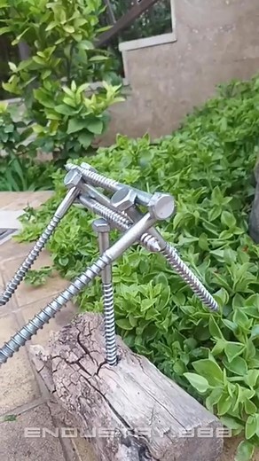 Maintaining balance between multiple screws#balance#screws#trick #amazing #shorts #reels #trending #viralreels | Curtis & Madeline