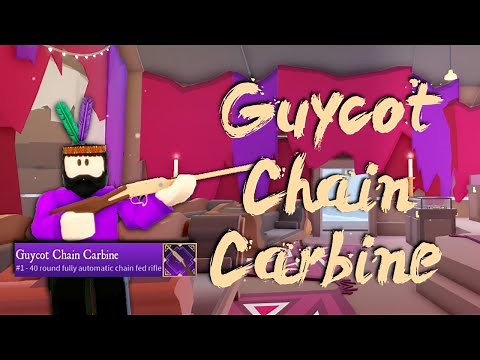 New Guycot Chain Carbine PVP Showcase | The Wild West ROBLOX