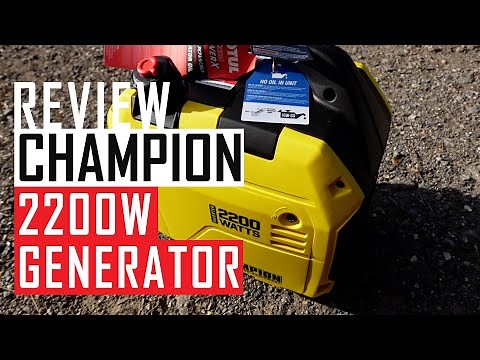 Champion 2200 Watt Inverter Generator Review - The Best Bang for Your Buck?