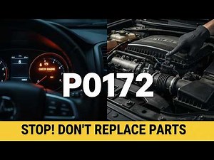 P0172 Code: STOP! You Are About To Make A $500 Mistake