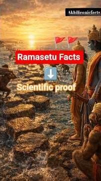 “Ram Setu: Ancient Bridge Mystery Scientists Can’t Explain!”#shorts #ramayan #ramasetu
