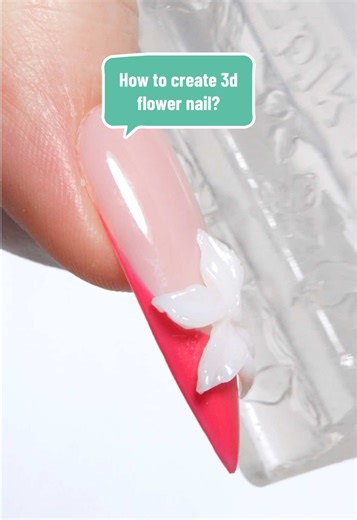Create Stunning 3D Flower Nails in 60 Seconds