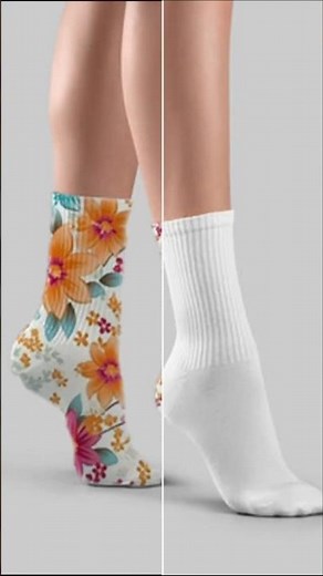 How to Use a Socks Mockup Template in Photoshop | Easy Reels Tutorial