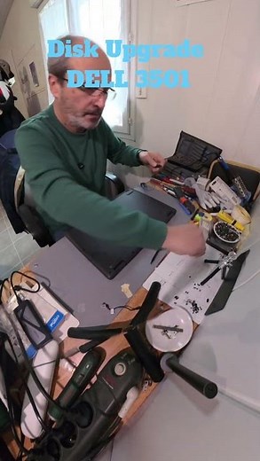 Ajouter un disque SSD et préparation dans Windows gestion des disques. #windows #Dell inspiron 3501