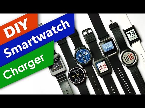 How to make Smartwatch Charger DIY | LG G watch | Fossil | ticwatch | Pebble | Garmin | Fitbit