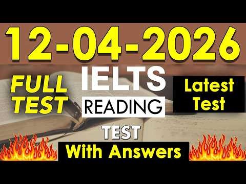 IELTS Reading Practice Test #13🔥 | Full Test with Answers & Explanation | Band 7+