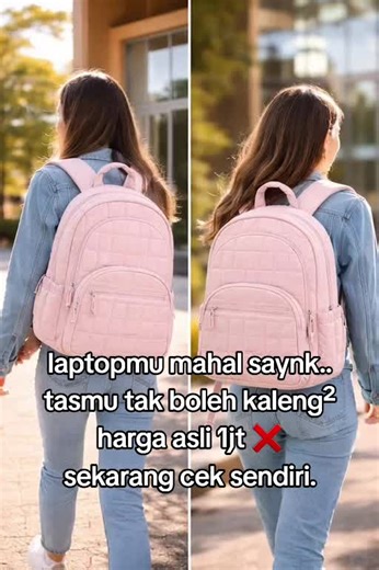 Tas Ransel Laptop BAGSMART 15.6 Inch