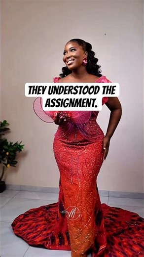 Pure royalty! ✨ Bride Jesutosin and her groom completely owned the #GobeChallenge #weddinginspo