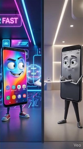 Samsung phone vs Apple phone. like and subscribe