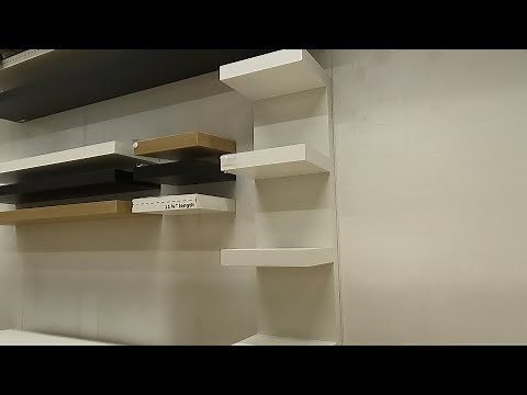 IKEA LACK RACK WALL SHELF UNIT WHITE CLOSER LOOK FURNITURE HOME DECOR REVIEW IKEA SHOP SHOPPING