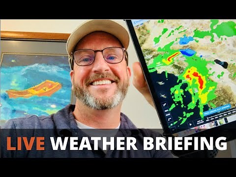LIVE Weather Briefing using ForeFlight - by 20 year veteran CFI, Jason Miller.