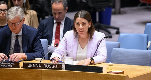 🎤 “UN peace operations are a vital tool in collective security. Despite the current challenges, the UN can emerge from this moment stronger and better able to serve the global community. But it won’t happen automatically. It requires vision, strong and creative diplomacy, and a relentless commitment to deliver on the Charter.” Today, Jenna Russo, Head of IPI’s Center for Peace Operations, briefed the UN Security Council Open Debate on “The Future of Peace Operations: Key Issues, Opportunities a