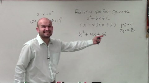 How do you factor a perfect square trinomial?