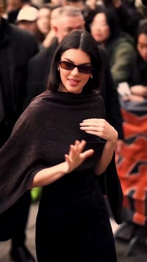 Kendall & Nicholas SERVE Face Cards ft. Emporio Armani A/W 26 MFW #kendalljenner #nicholasgalitzine