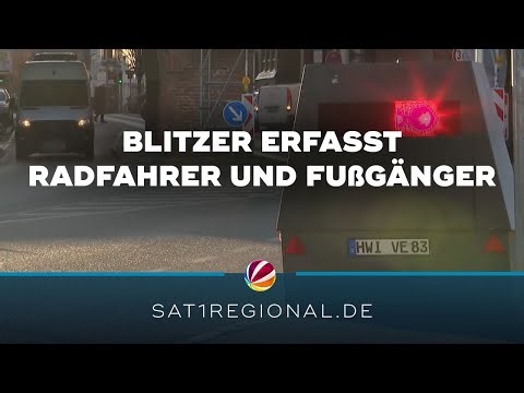 Blitzer in Lübeck sorgt für Aufsehen: Auch Radfahrer und Fußgänger erfasst