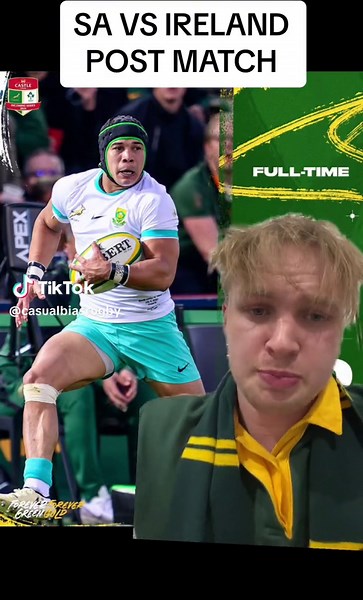 Springboks vs Ireland Post Match | South dominates once again