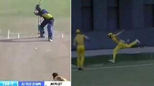 Amazing catch