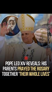 994 reactions · 55 shares | POPE LEO XIV REVEALS: HIS PARENTS PRAYED...