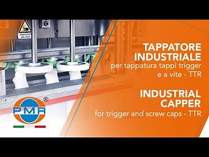 INDUSTRIAL CAPPER FOR TRIGGER AND SCREW CAPS - TTR