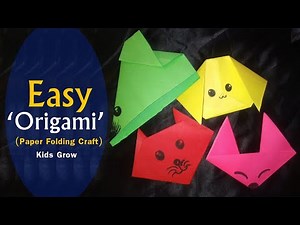 Paper Folding Craft Video Lecture - Hands on Art and Craft - Class 1