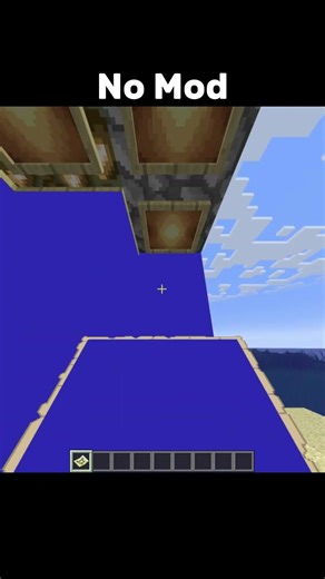 No Mod #gameshorts #minecraft #minecraftbeauty