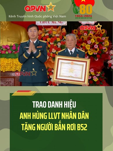 Tại Trung đoàn 261, Sư đoàn 367, Quân chủng Phòng không – Không quân đã tổ chức Lễ trao danh hiệu “Anh hùng Lực lượng vũ trang nhân dân” tặng đồng chí Thượng úy Nguyễn Mạnh Hùng, nguyên Tiểu đoàn trưởng Tiểu đoàn 93, Trung đoàn 261, Sư đoàn 367. Trong chiến dịch