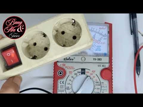 Cara menggunakan Avometer lengkap